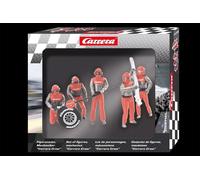 Carrera Figurensatz Mechaniker, Carrera Crew rot 1:32