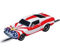 Carrera Ford Mustang '67 Stars 'n Stripes 64289 Échelle 1:43 Voiture de course analogique pour circuit de course GO Slot Car