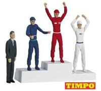 Carrera - Voitures - Podium avec figurines