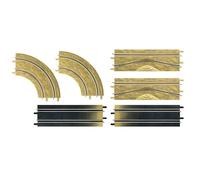 Carrera Kit d'extension GO Rally – 6 pièces marron – 1/43