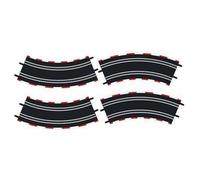 Carrera Go Carrera Digital 143 - 20061645 - Véhicule Miniature Et Circuit - Pièce Détachée - Rail Courbe - 4 - Echelle 3:45-Carrera