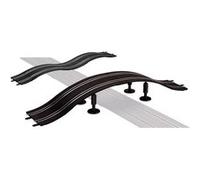 Carrera Go Pont Cours en plastique noir Noir G