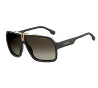 Carrera Homme CARRERA 1014/S 807/HA Lunettes de soleil Plastique Noir Marron Carré Ombré