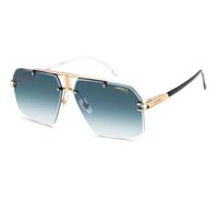 Carrera Homme CARRERA 1054/S J5G/08 Lunettes de soleil Métal Or Bleu Carré Ombré