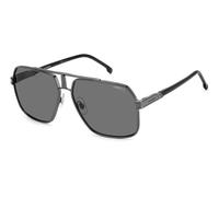 Carrera Homme CARRERA 1055/S V81/M9 Lunettes de soleil Métal Fusil Gris Carré Polarisé