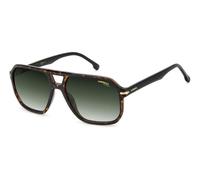 Carrera Homme CARRERA 302/S 086/9K Lunettes de soleil Acétate Havane Vert Carré Normale Ombré