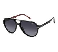 Carrera Lunettes de Soleil 315/S BLACK BURGUNDY/DARK GREY SHADED 58/15/145 homme