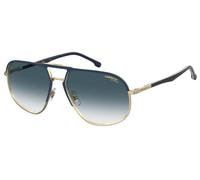 Carrera Homme CARRERA 318/S KY2/08 Lunettes de soleil Plastique Or / Bleu Bleu Pilote Ombré