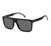 Carrera Homme CARRERA 8055/S 003/M9 Lunettes de soleil Plastique Noir-opaque Gris Carré Polarisé