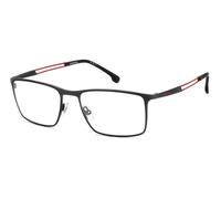 Carrera Homme CARRERA 8898 BLX Montures optiques Métal Noir opaque/Rouge Carré