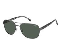 Carrera Homme C FLEX 02/G/S R80/QT Lunettes de soleil Métal Rutenio sombre Vert Carré Normale