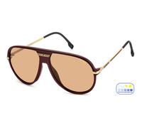 Carrera Homme Carrera C SPORT 06/S LHF/N8 Lunettes de soleil Polyamide Bordeaux Marron Pilote Photochromatique