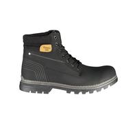 Carrera, Homme, Chaussures, Noir, Taille: 43 EU Bottes LaceUp Noires avec Détails Contrastés