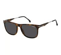 Carrera Homme Soleil Havane Polyamide Carré Forme Cadre Gris Lentille 276/S 86