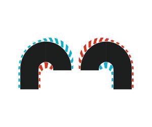 Carrera Hybrid Hairpin Curves