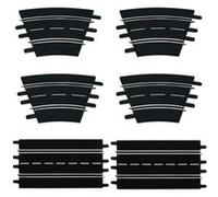 Carrera Kit d'extension 2: 6 parties web Noir G