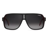 Carrera Lunettes de Soleil 1001/S Matte Black Red/Grey Shaded 62/11/140 unisexe