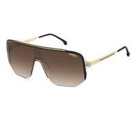 Carrera Lunettes de Soleil 1060/S Black Gold/Brown Shaded 99/1/140 unisexe