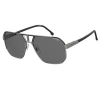 Carrera Lunettes de Soleil 1062/S MATTE BLACK DARK RUTHENIUM/GREY 62/14/145 homme
