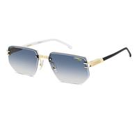 Carrera Lunettes de Soleil 1070/S 80S BLACK WHITE 60/17/145 Homme