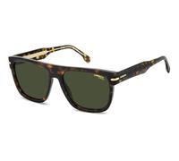 Carrera Lunettes de Soleil 340/S QUM DARK HAVANA GOLD 57/19/150 Homme