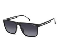 Carrera Lunettes de Soleil 8064/S BLACK WHITE/GREY SHADED 57/17/145 homme