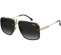 Carrera Lunettes de Soleil CA GLORY II BLACK ON GOLD/GREY SHADED 59/18/145 homme