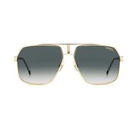 Carrera - Lunettes de soleil carrées avec profil en métal - unisex - Accessoires - Jaune - Taille: 62 MM