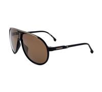 Carrera Lunettes de soleil CHAMPION65/N 2M2 Noir Or Gris miroir Cat.3 Polarisées Unisexe