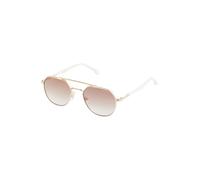 Carrera Lunettes de soleil or / blanc, Taille 53