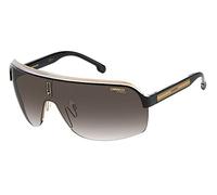 Carrera Lunettes de Soleil TOPCAR 1/N Black Gold/Brown Shaded 99/1/115 homme