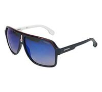 Carrera Lunettes de soleil unisexes, 8ru/Km Blue Red, 62 mm