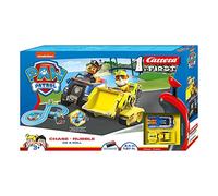 Carrera Piste de course First Set Paw Patrol On A Roll – Chase vs Rubble – 2,4 m Bleu