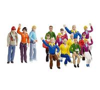Carrera Race Spectators - Set Of 15 Detailed Fans - 132 Scale Figures - Realistic Scenery Accessory For Slot Car Track Sets