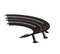 Carrera - Rail Et Accessoire Pour Circuit - 20020574 - 1/24 Et 1/32 - Carrera Evolution -Carrera Digital 132 Et 124 - Virage Relev? 1/30 6-G?N?Rique