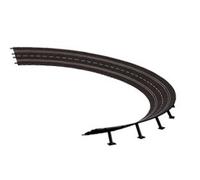 Carrera - Rail Et Accessoire Pour Circuit - 20020579 - 1/24 Et 1/32 - Carrera Evolution -Carrera Digital 132 Et 124 - Virage Relevé 4/15 12-Générique
