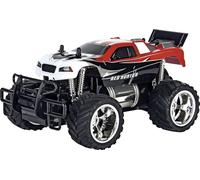Carrera RC 370180012 Red Hunter X 1:18 Véhicule RC débutant électrique Monstertruck propulsion arrière