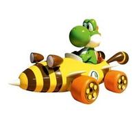 Carrera RC 370181065 Mario Kart Bumble V, Yoshi 1:18 Véhicule RC débutant électrique Voiture de tourisme Jaune G