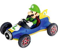 Carrera RC 370181067 Mario Kart Mach 8, Luigi 1:18 Véhicule RC débutant électrique Voiture de tourisme
