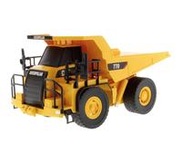 Carrera RC Camion d'exploitation Cat 770 1:35 Modèle réduit RC débutant Véhicule de chantier