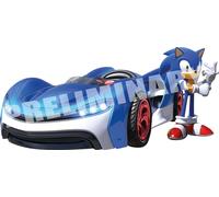 Carrera 1:18 Team Sonic Rc Car Bleu