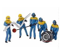 Carrera - Set de figurines mécaniciens, bleu