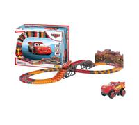 Carrera STRAX Disney Pixar Cars Starter Set | Kit de Construction avec Lightning McQueen & 210 pièces | Système de bâtons Flexibles | Véhicule mécanique | Jouet créatif pour Enfants