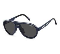 CARRERA SUN C Sport 09/S Gafas, Matte Blue, ESTANDAR Unisex Adulto