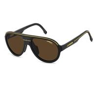 Carrera Lunettes de soleil C Sport 09/S Noir mat Taille 57 mm Unisexe