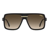 CARRERA SUN lunettes, modèle VICTORY C 09, couleur MATTE noir or, verre 59 mm, pont 16 mm