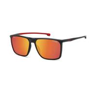 Carrera, unisex, Accessoires, Noir, Taille: 59 MM Lunettes de soleil sportives avec design flat-top