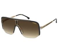 Carrera Lunettes de Soleil 1060/S Black Gold/Brown Shaded 99/1/140 unisexe