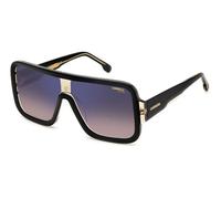 Carrera Unisex Carrera FLAGLAB 14 0WM/A8 Lunettes de soleil Acétate Noir Multicolore Carré Normale Ombré