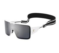 Carrera Unisex Carrera FLAGLAB 15 VK6/T4 Lunettes de soleil Plastique Blanc Gris Masque Miroir Flash